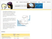 Tablet Screenshot of guatemala365.com