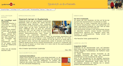 Desktop Screenshot of guatemala365.de